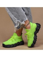 Women s Simple Plain Lace Up Low Top Sock Sneakers Summer 2024 Casual Comfortable Breathable Lightweight Sports Running Shoes