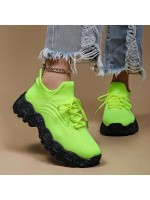 Women s Simple Plain Lace Up Low Top Sock Sneakers Summer 2024 Casual Comfortable Breathable Lightweight Sports Running Shoes