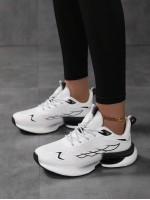 Women s Extra Large Size 36 45 Spring Autumn Mesh Sneakers Super Lightweight Cushioned Running Shoes White Lace Up