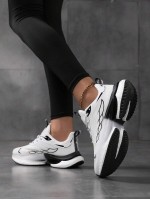 Women s Extra Large Size 36 45 Spring Autumn Mesh Sneakers Super Lightweight Cushioned Running Shoes White Lace Up