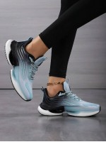 Women s 36 45 Plus Size Breathable Mesh Athletic Shoes Super Lightweight Shock Absorbing Running Sneakers White Lace Up